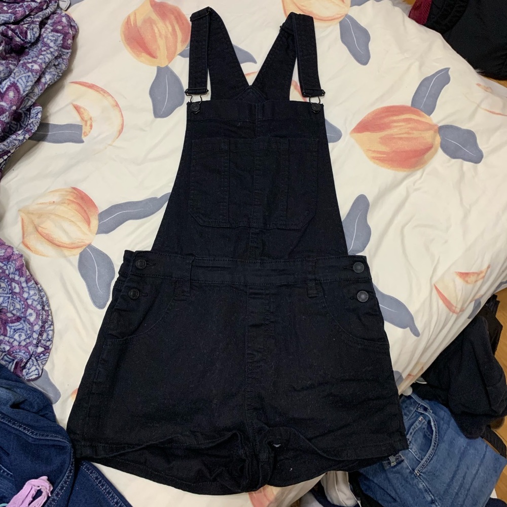 Pacsun Black Overalls